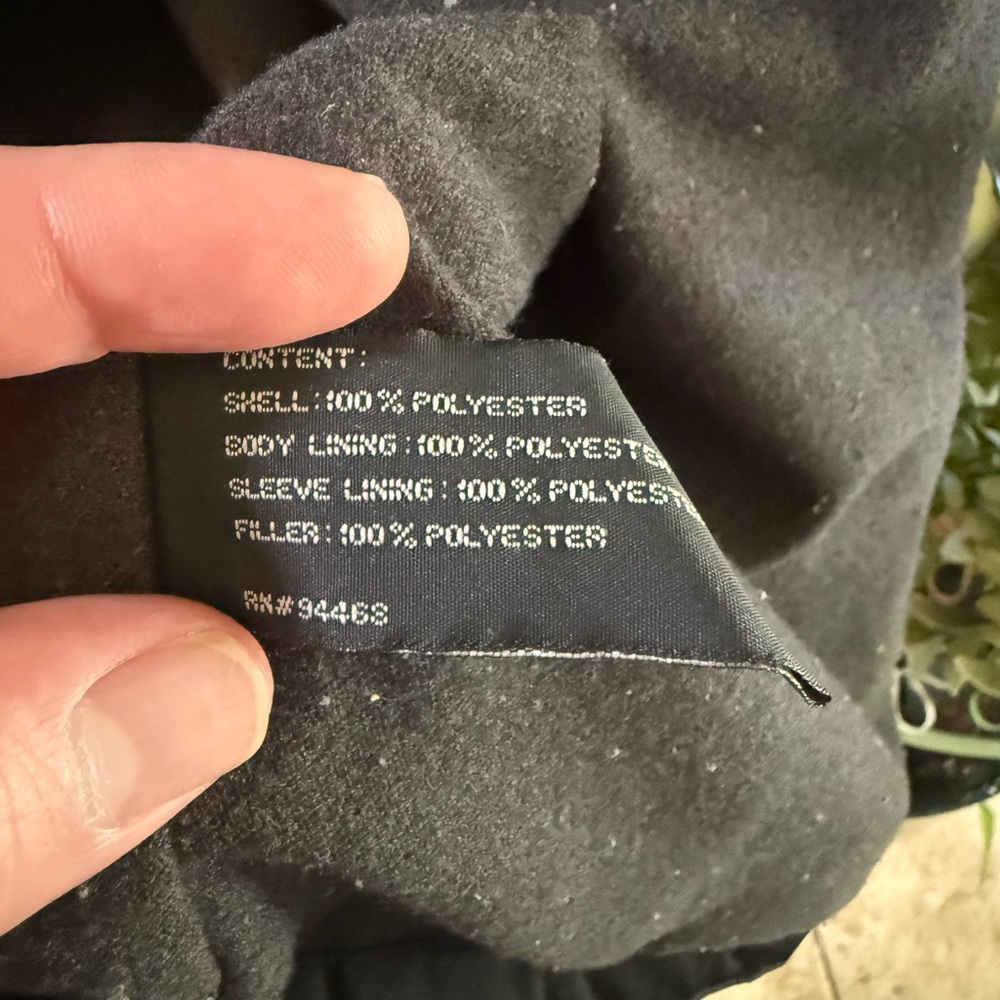 Claiborne Black Trench Coat for Men - Picture 5 of 6